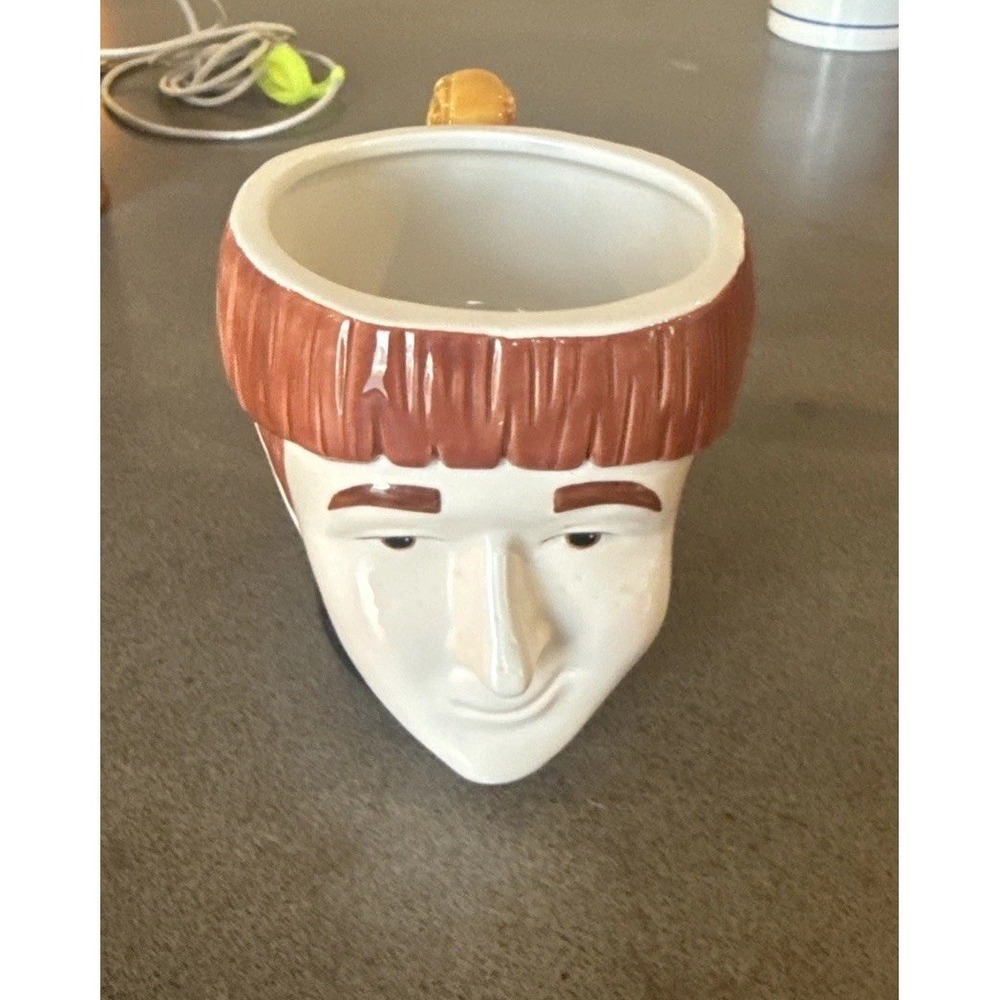 Ron Weasley 3D‎ Face Cup Mug Head Enesco Vintage 2000 Harry Potter